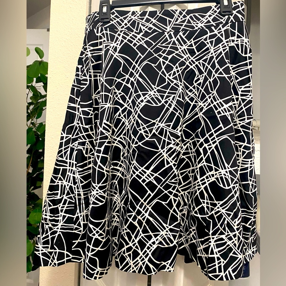 Amanda + Chelsea Black and White Skirt